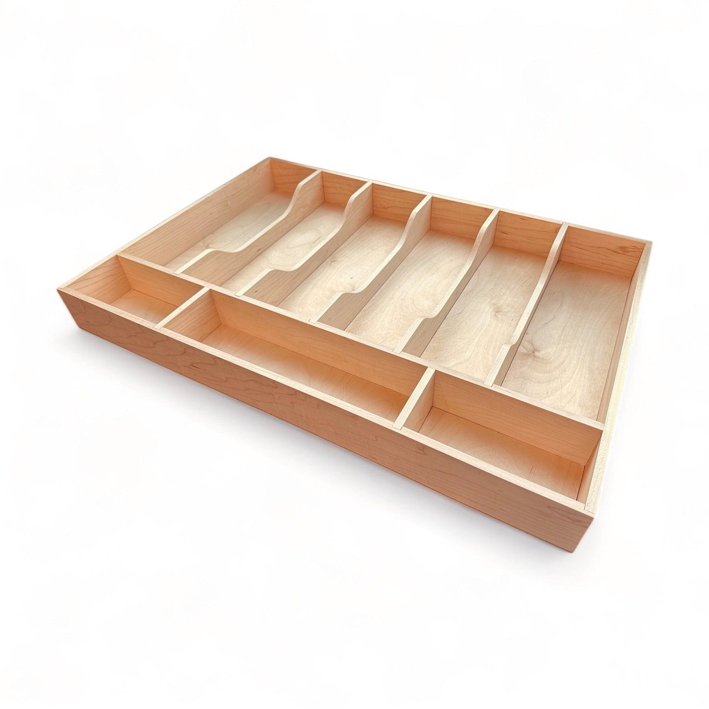 Custom Kitchen Drawer Organizer - Storage for Silverware, Utensils, and Knives - Neat Shop