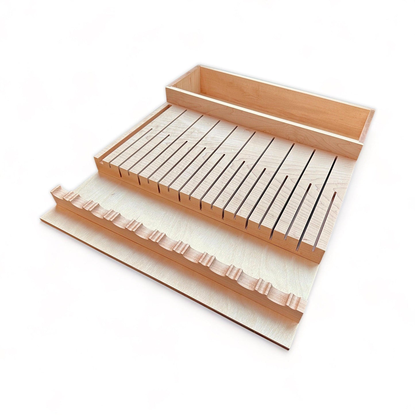 Custom Knife Organizer | Chef & Steak Knives, Honing Steel Storage - Neat Shop