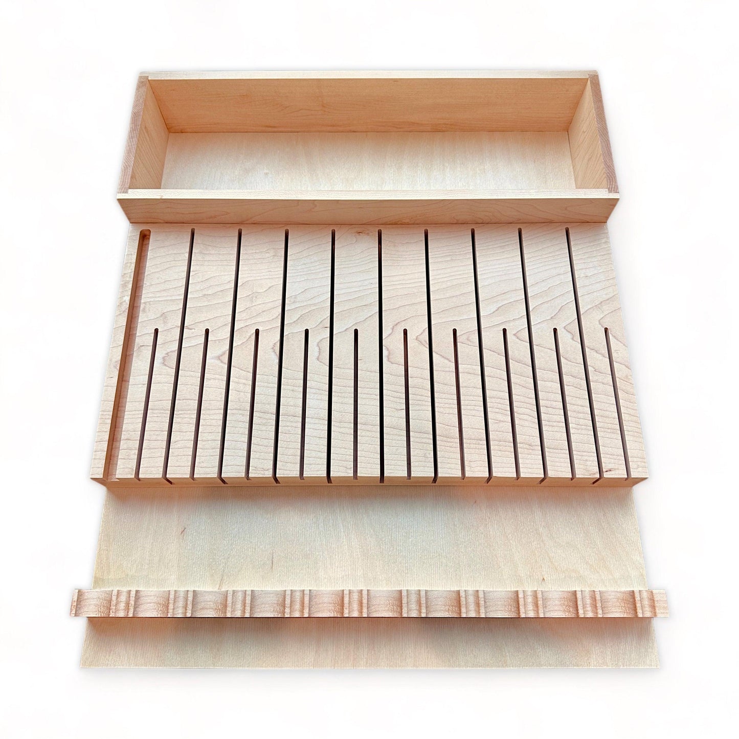 Custom Knife Organizer | Chef & Steak Knives, Honing Steel Storage - Neat Shop