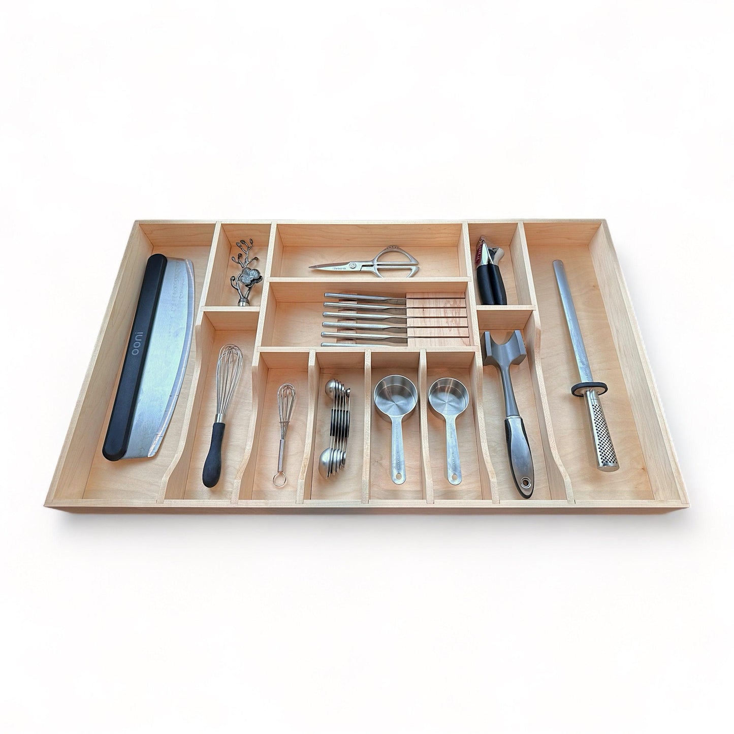 Custom Kitchen Drawer Organizer for Large Drawers - Neat Shop