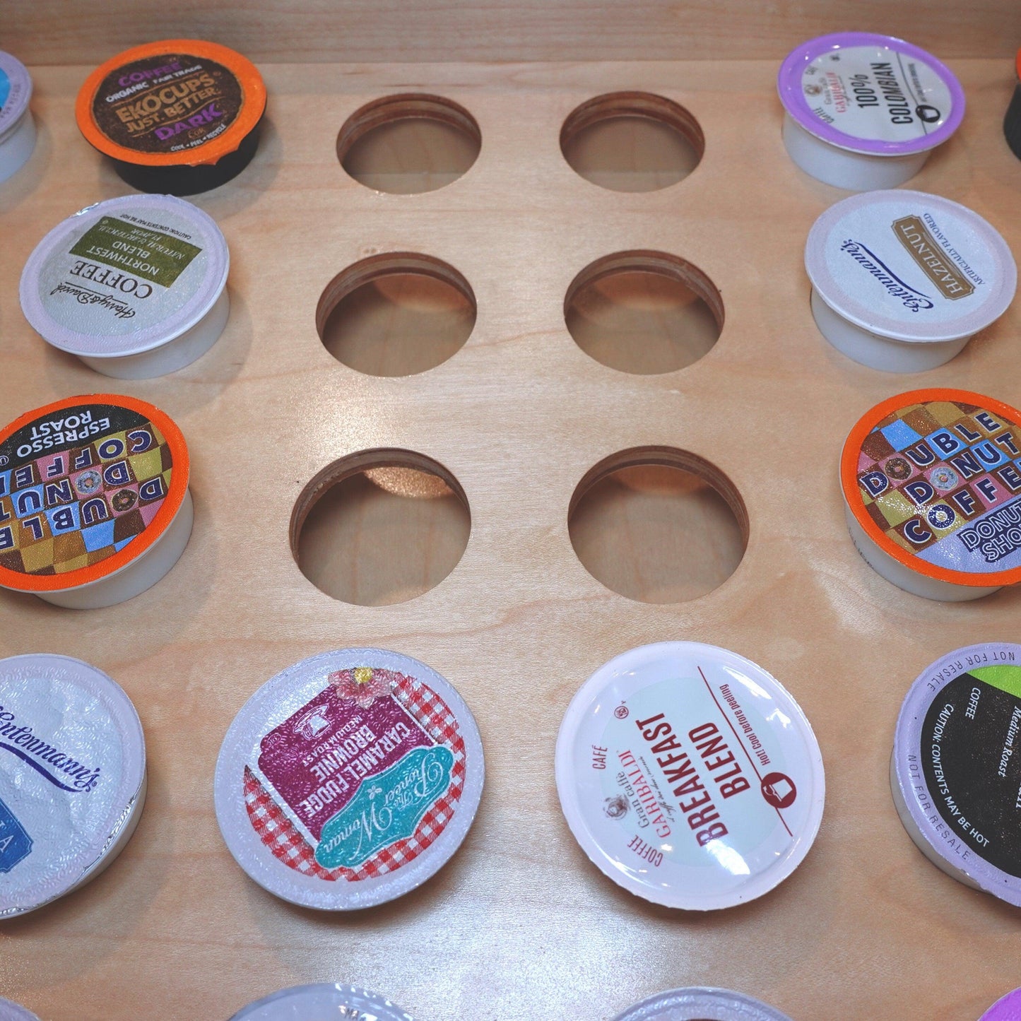 Custom K-Cup & Nespresso Drawer Organizer for Coffee Pods, Tea Bags, Utensil Storage - Neat Shop