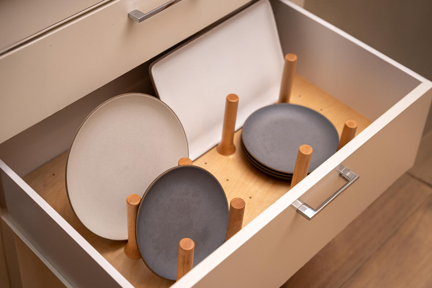 Custom Pegboard Drawer Organizer | For Pots, Pans, Plates and More - Neat Shop