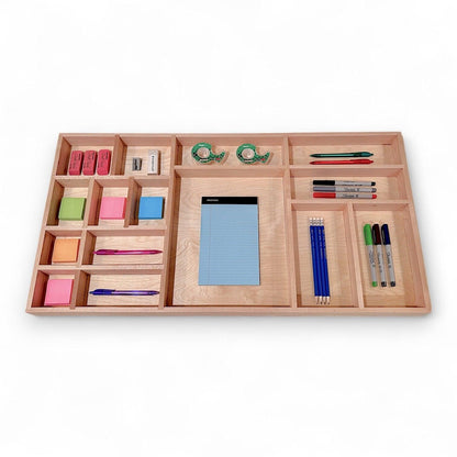 Custom Desk Drawer Organizer For Pencils, Pens, Office Supplies - Neat Shop