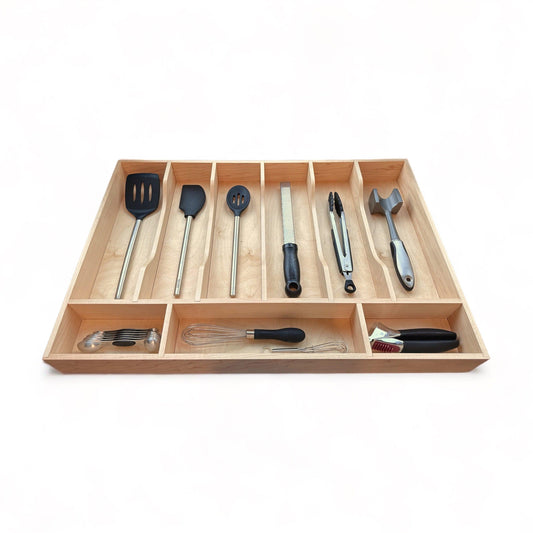Custom Kitchen Drawer Organizer - Storage for Silverware, Utensils, and Knives - Neat Shop