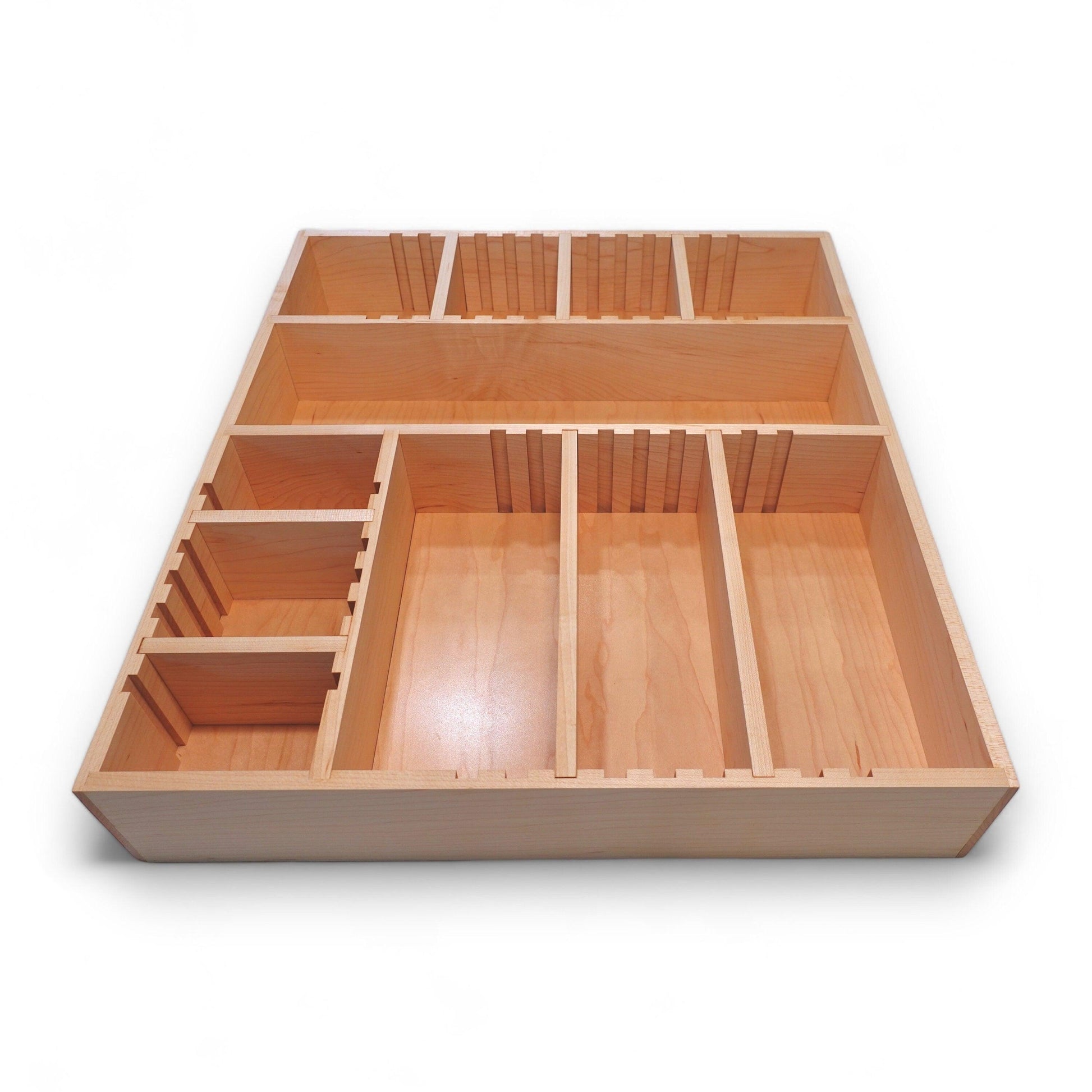 Custom Adjustable Drawer Organizer – Utensils, Silverware, Knives, Bathroom, Office - Neat Shop