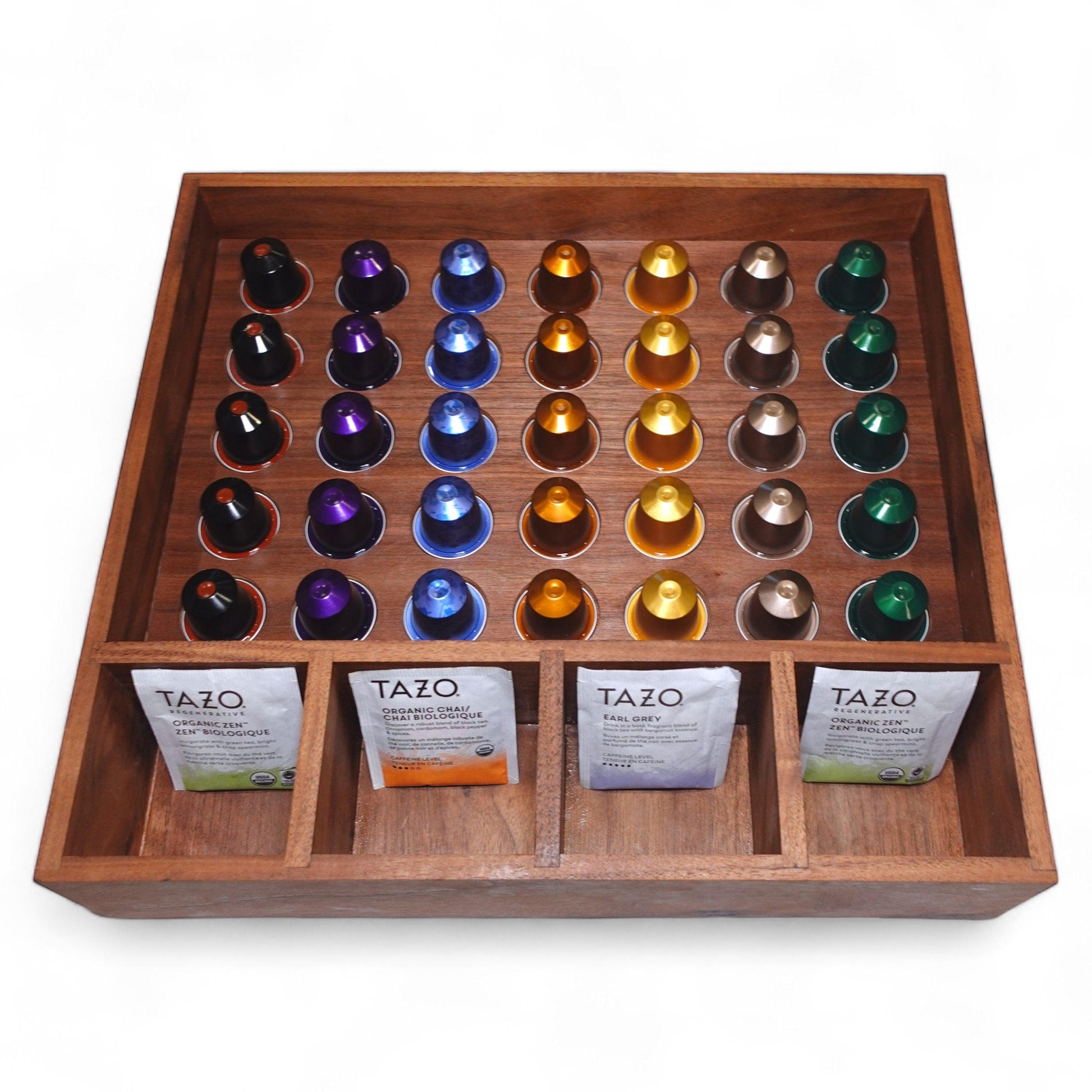 Custom Nespresso Original Vertuo Capsule Organizer K-Cup & Tea Bag Storage - Neat Shop