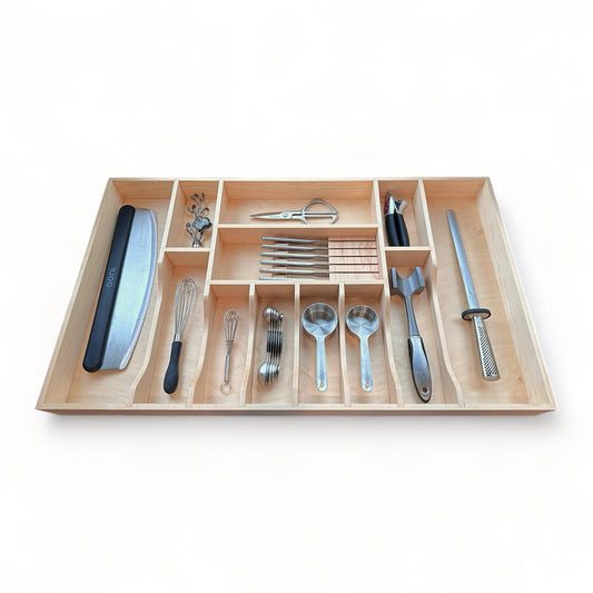 Custom Kitchen Drawer Organizer for Large Drawers - Neat Shop