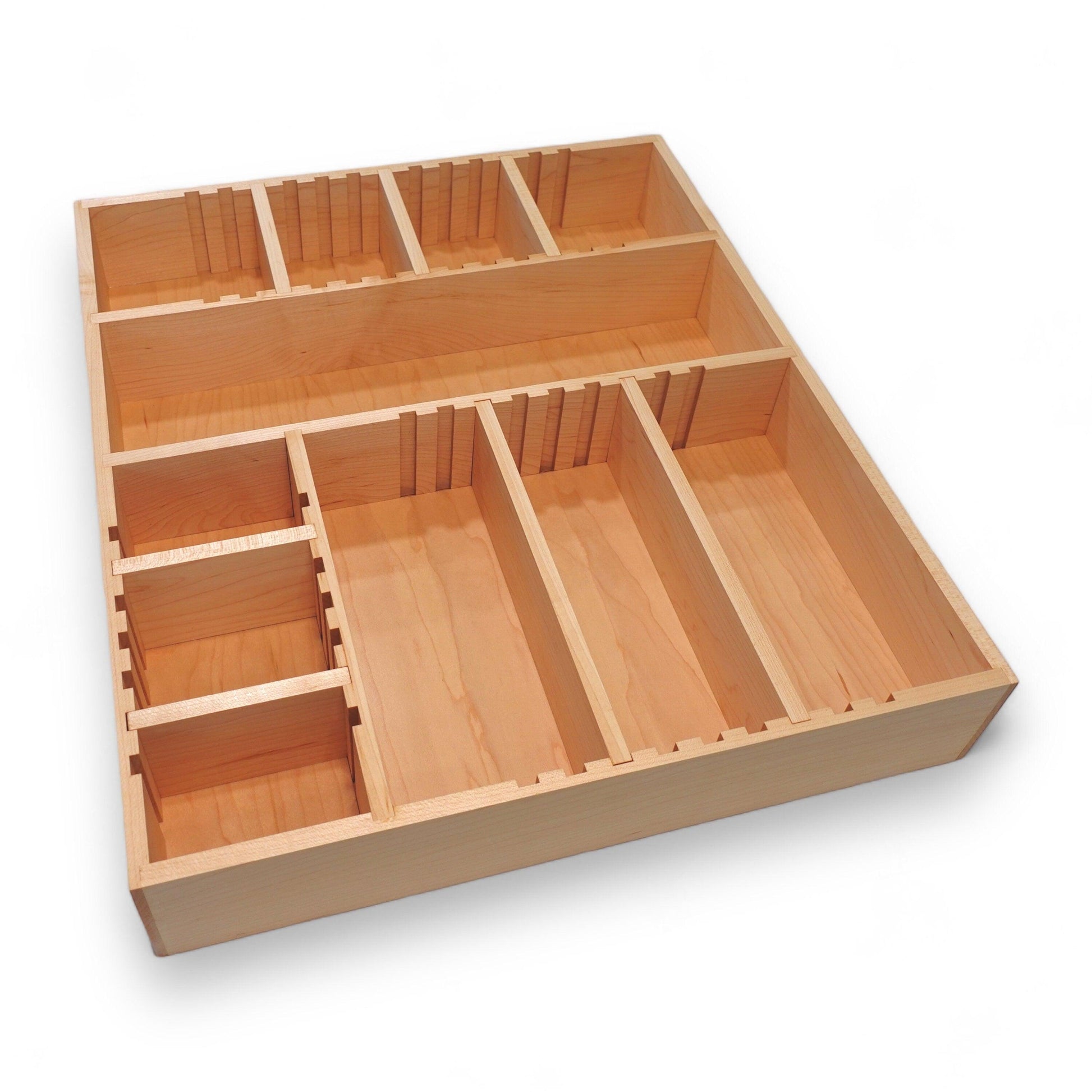 Custom Adjustable Drawer Organizer – Utensils, Silverware, Knives, Bathroom, Office - Neat Shop