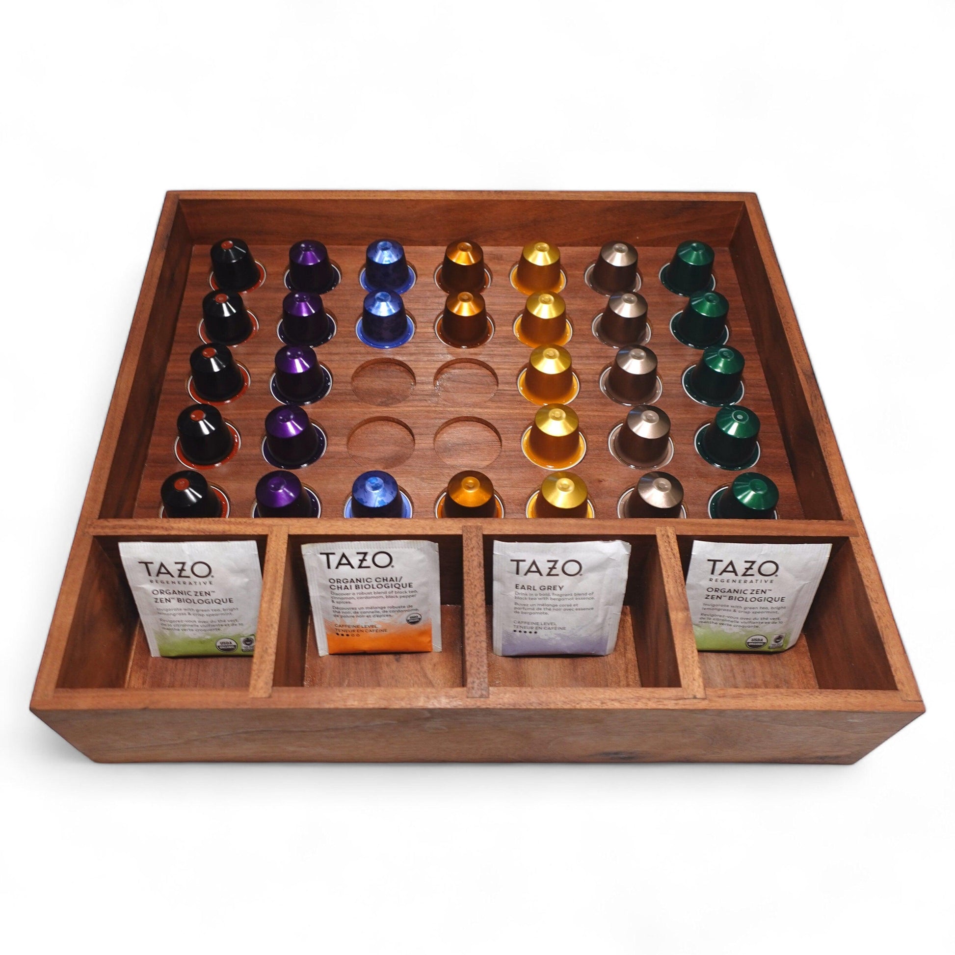Custom Nespresso Original Vertuo Capsule Organizer K-Cup & Tea Bag Storage - Neat Shop