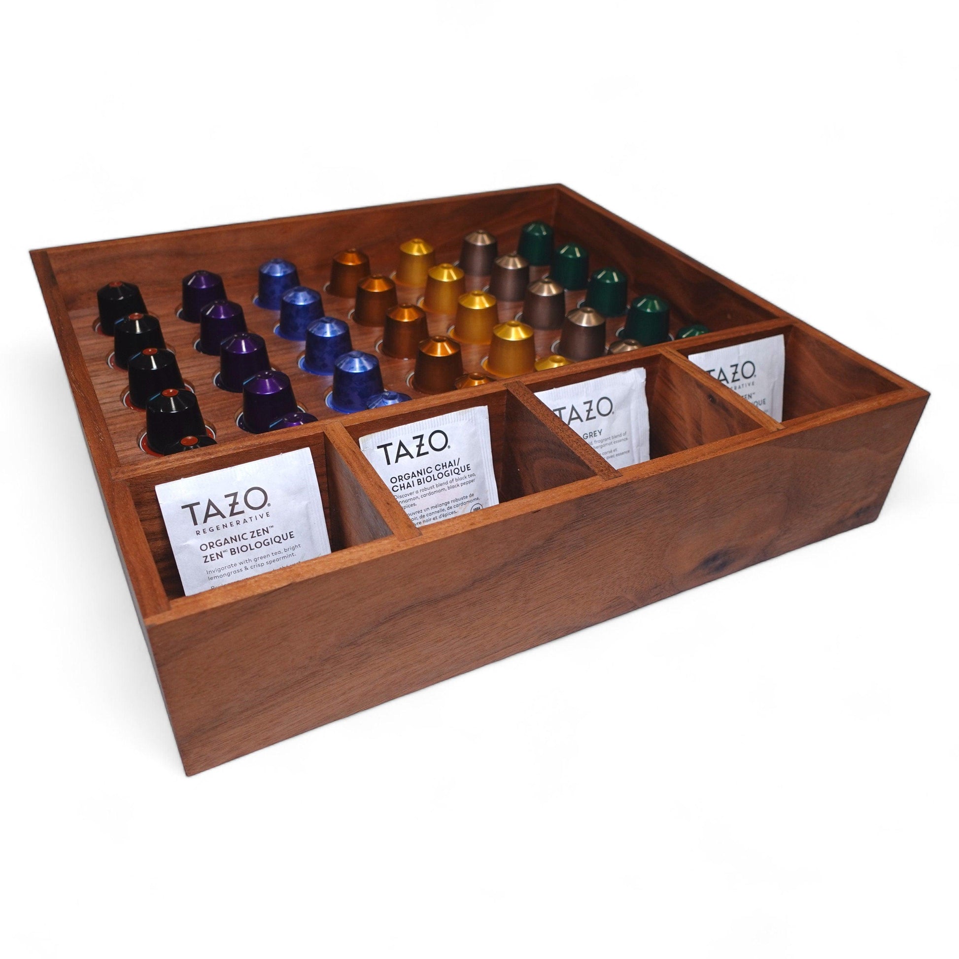 Custom Nespresso Original Vertuo Capsule Organizer K-Cup & Tea Bag Storage - Neat Shop