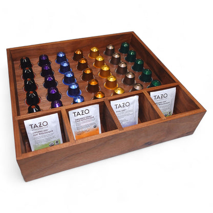 Custom Nespresso Original Vertuo Capsule Organizer K-Cup & Tea Bag Storage - Neat Shop