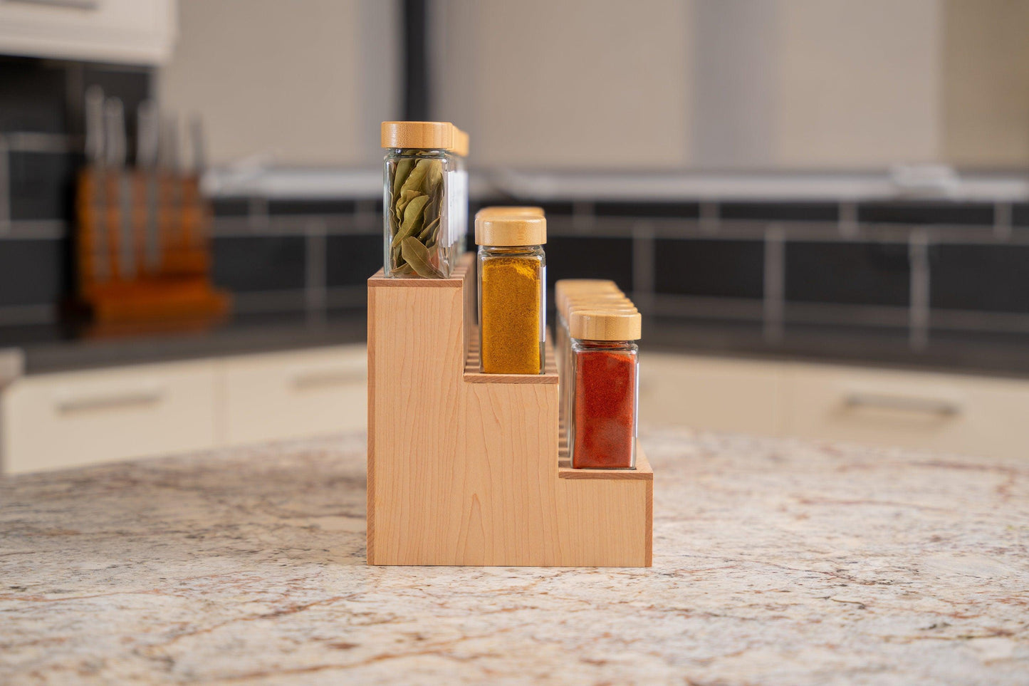 Custom Spice Organizer for Countertops & Upper Cabinets - Neat Shop