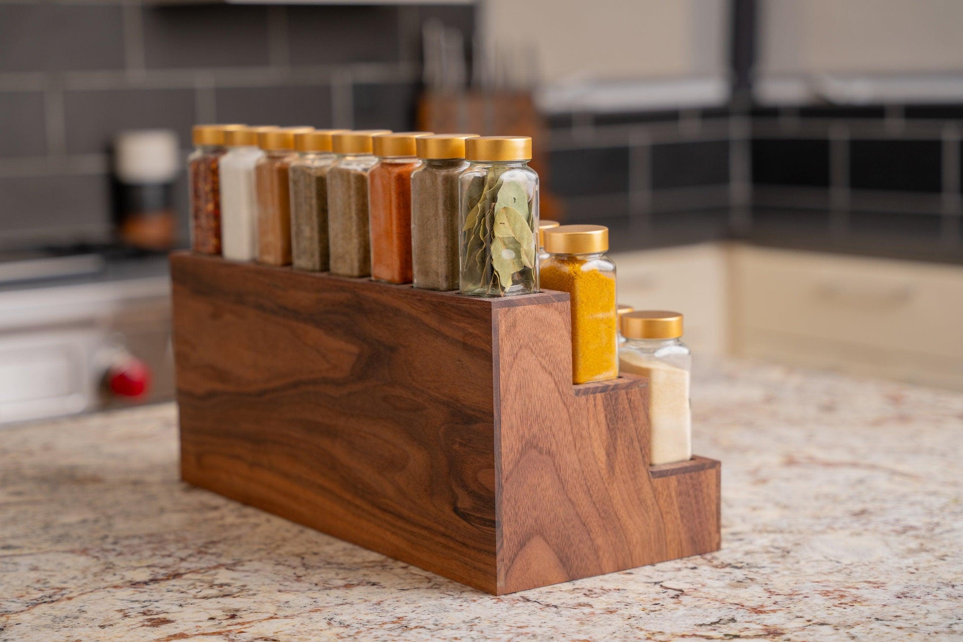 Custom Spice Organizer for Countertops & Upper Cabinets - Neat Shop